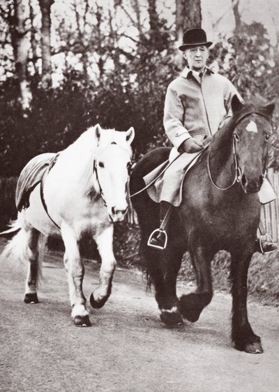 Kucyk George Vs, Jock, 1936 autorstwa English Photographer